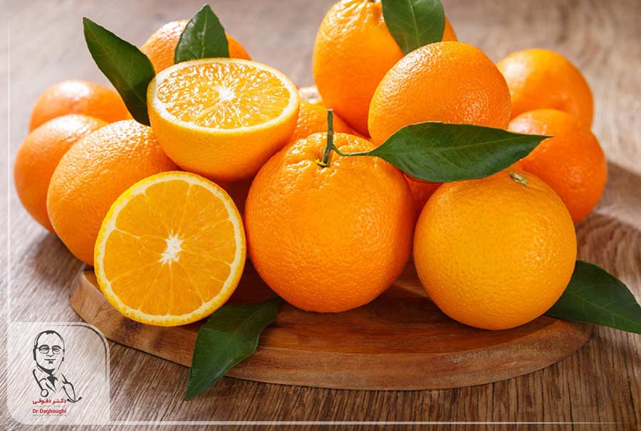 پرتقال از میوه های مغذی